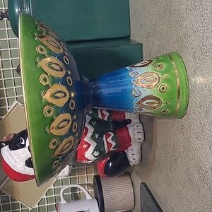 Beautiful Mid-Century ceramic dish.  #994